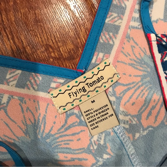 Flying Tomato Beach Swim Cover-up Dress, size M - Picture 3 of 4